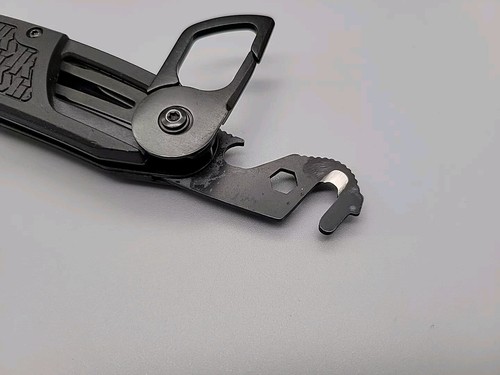 Kershaw 8100WM Funxion Pocket Knife - Black - EMT Rescue - Assisted Combo Edge - Picture 4 of 12