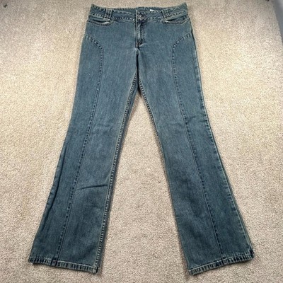 Levi's Quality Clothing Bootcut Jeans Womens 11 Medium Blue Denim Cotton Travel