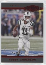 2018 Panini Plates & Patches Red 7/10 Robby Anderson #148 6er