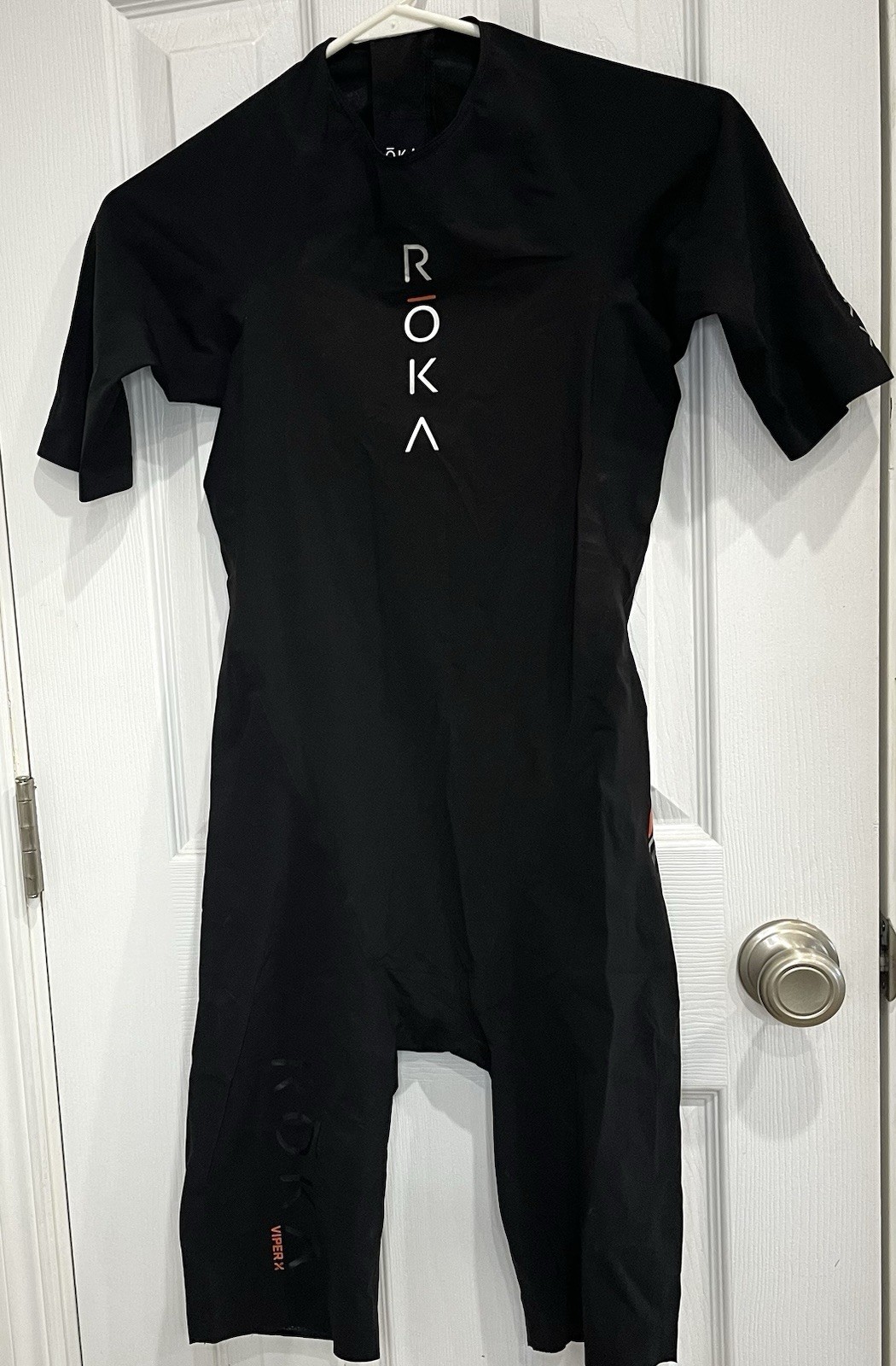 ROKA VIPER X SWIMSKIN Medium SHORT SLEEVE Triathlon Ironman