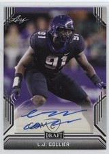 2019 Leaf Draft Auto LJ Collier #BA-LJC Auto 5c2