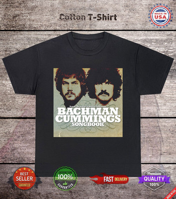 Burton Cummings Randy Bachman Songbook T Shirt Full Size S-5XL