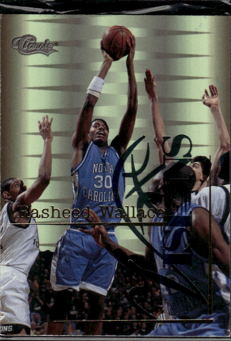 Rasheed Wallace 1995 Classic Visions #4