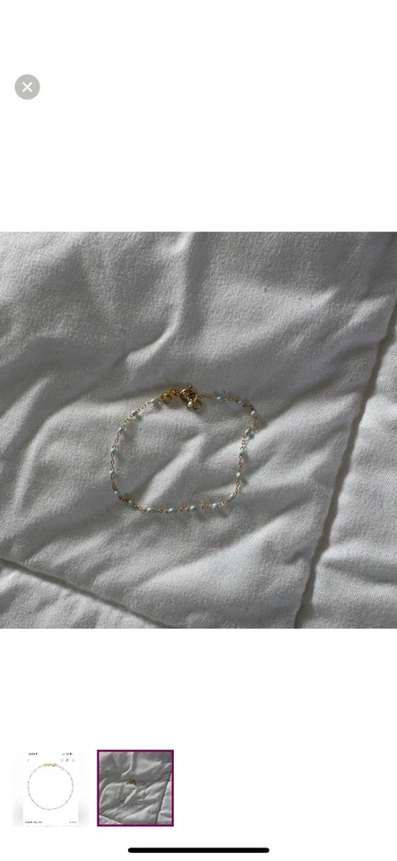 Pulsera Gigi CLOZEAU Baby Capa Y Oro Foto 2 de 2