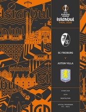 UEFA Europa League Final Programme 2026 - SC Freiburg vs Aston Villa