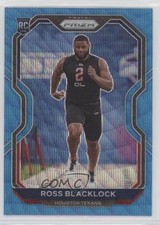 2020 Panini Prizm Rookie Blue Wave Prizm 11/199 Ross Blacklock #394 s5j