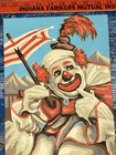 Vintage Set Paint By Numbers Century Umbrella Clown 9x12 — photo 9