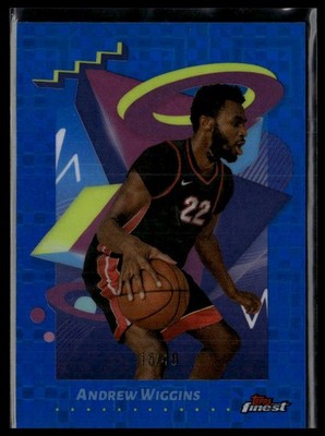 2024-25 Finest Andrew Wiggins Blue X-Factor #/49