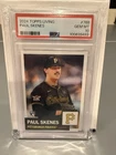 Topps 2024 Living Set Paul Skenes #768 PSA 10 Rookie Pittsburgh Pirates /25230
