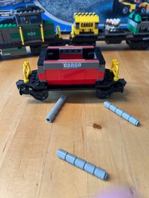 Lego Train 9V World City 4512 Freight Train OBA - Original Box - 100% Complete