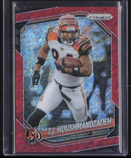 2025 Panini Prizm #247 T.J. Houshmandzadeh Red Shimmer #/49