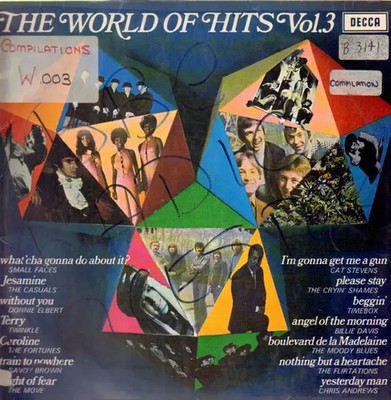 Small Faces, Cat Stevens... The World Of Hits Vol. 3 Decca Vinyl LP