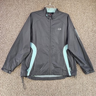 Crane Run Lightweight jacket Womens XL Long Sleeve Vented Full Zip Windbreaker