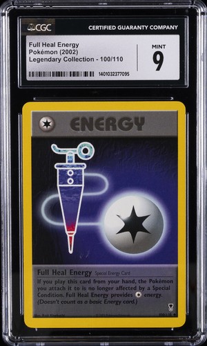 Full Heal Energy graded CGC 9 for sale on eBay