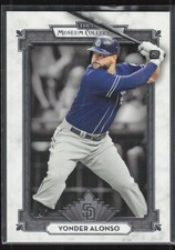2014 Topps Museum Collection #90 Yonder Alonso Green
