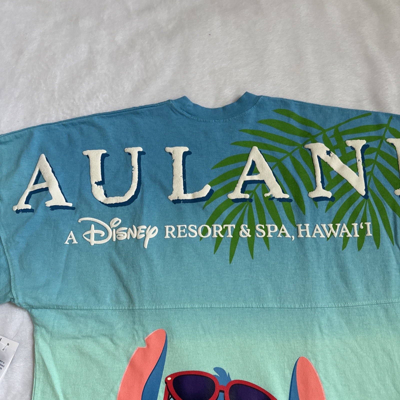 Disney Aulani Exclusive Stitch Shaved Ice Spirit Jersey~Artist Jerrod Maruyama~S