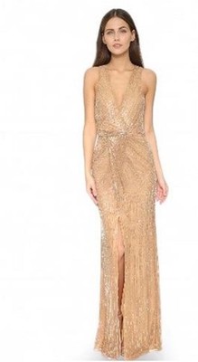 parker gold sequin dress Evening Gown Parker Gold Sequin Dress 25353 2Cute By Michaels