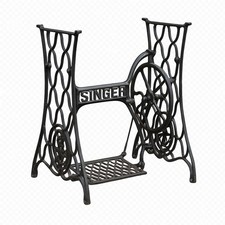 Antique Singer Treadle Stand – Restored Cast Iron Base | UK-Based Company