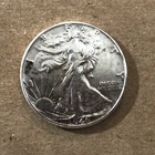 1946 circulated Walking Liberty Half Dollar coin