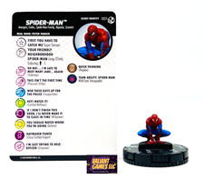 Marvel Heroclix Spider-Man 001 w/ Card Venom Spider-Man Absolute Carnage Set