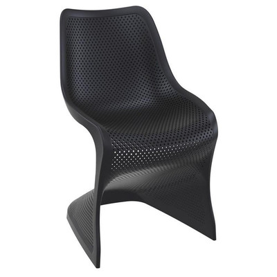 Compamia Bloom Patio Dining Chair in Black (Set of 2)