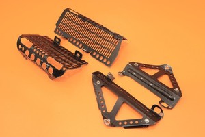 2008-2017 RMZ450 RMZ 450 DEVOL Radiator Braces Guard Mount Louver Grille Pan