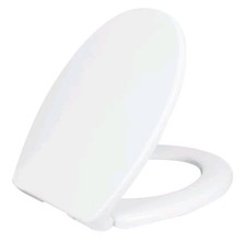 TS1008R Round Comfort Fit Toilet Seat W/ Slow Close Quick Release Hinges
