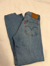Levis Wedgie button fly waist 27 with Capital E red tag