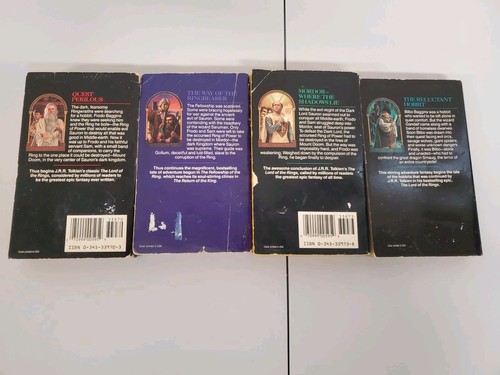 50th Anniversary & Club Ed J.R.R. Tolkien 4 Book Set PB Lord Of The Rings Hobbit - Picture 4 of 12