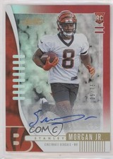 2019 Absolute Rookie Red Spectrum Signatures 5/75 Stanley Morgan Jr Auto z5b