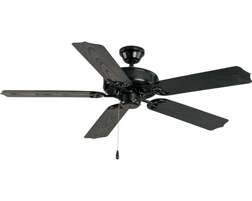 Black 52"Outdoor Ceiling Fan from the Basic-Max Collection - Picture 1 of 1