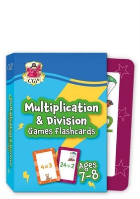 Multiplication & Division Games Flashcards for Ages 7-8 (Year 3) Cgp Books