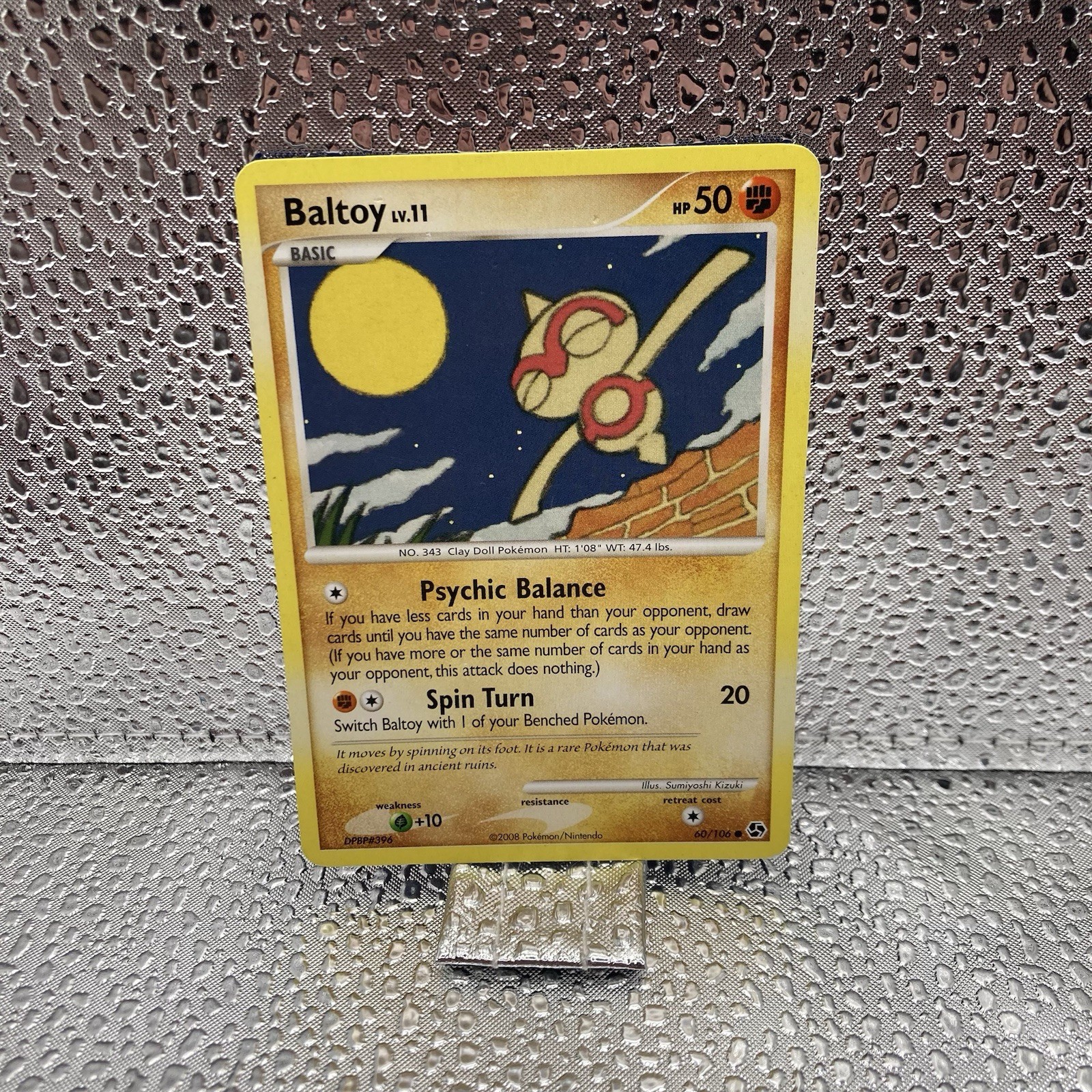 Baltoy 60/106 Great Encounters Regular Pokemon Card LP