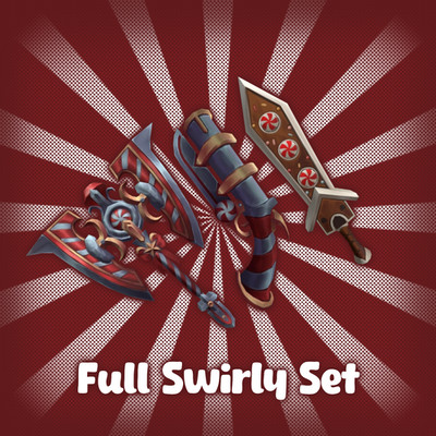 Full Swirly Set MM2 Godly Bundle / Cheap and Quick Delivery (Murder Mystery 2)