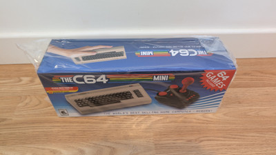 BRANDNEU VERSIEGELT C64 The C64 Mini Retro Computer Commodore Spielekonsole UK