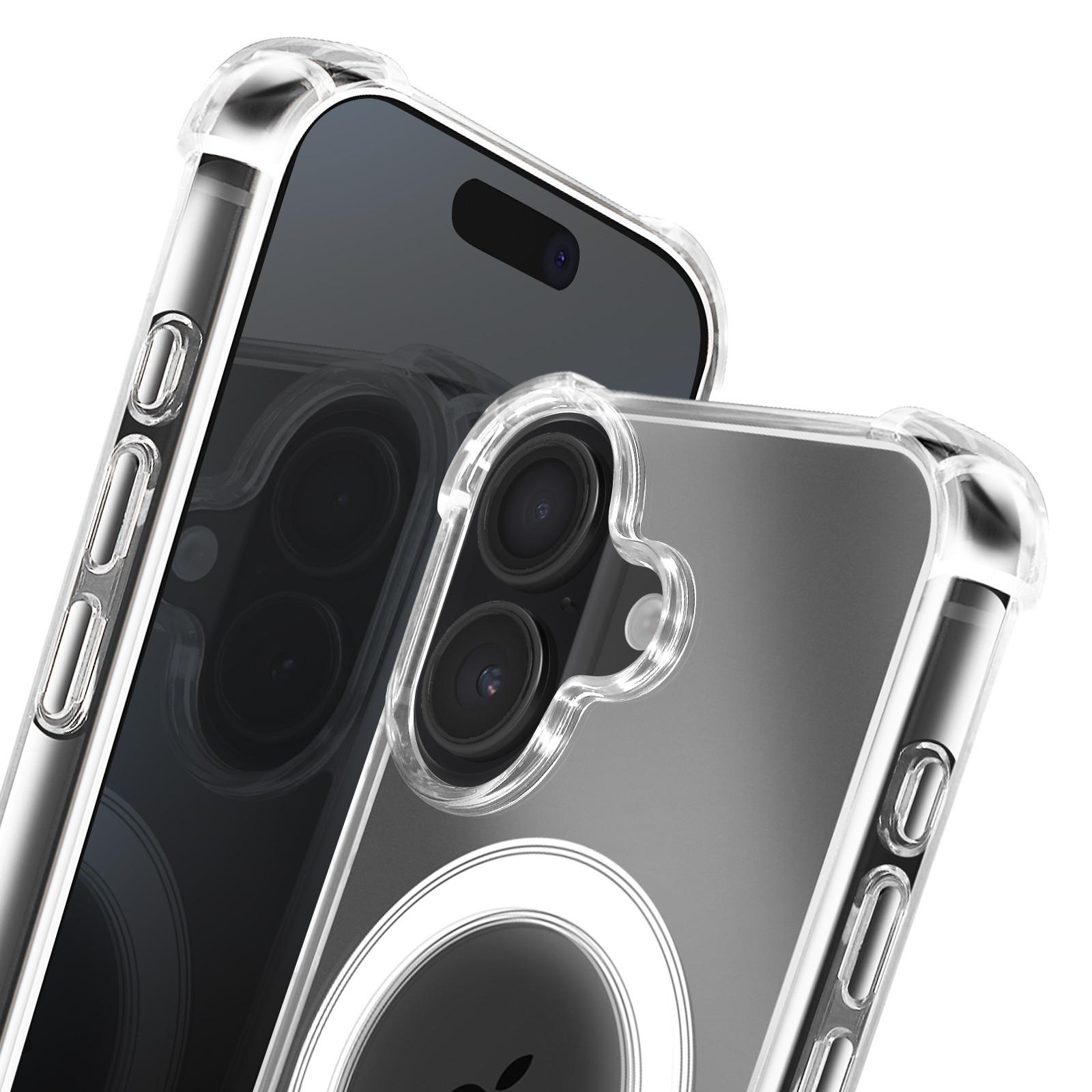 Coque iPhone 17 MagForce Plyo transparente pour le quotidien