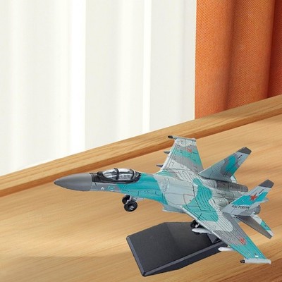 1/100 SU35S Fighter Model Kit DIY Flugzeug für Barregal Wohnzimmer