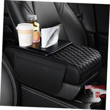Arm Rest Cover for Car, Microfiber Leather Car Center Console Storage Box Model