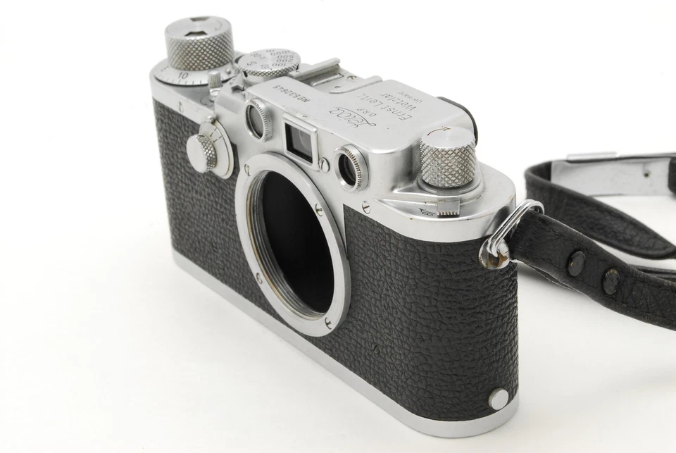[EXC+5] Leica IIIf analoge Sucherkamera Canon Objektiv 5 cm 50 mm F1,8 aus Japan - Bild 3 von 4