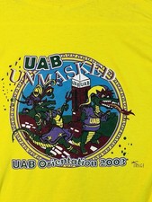 UAB Blazers Birmingham Alabama Orientation 2003 Yellow T Shirt College