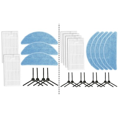 Complete for Cleaning Solution Kit for ILIFE Vacuums Including Mop and Filter