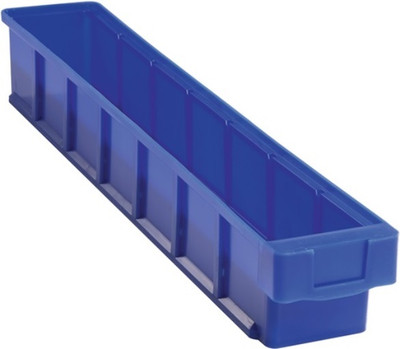 16er PACK(Stk) LA-KA-PE VKB 600/93 BLAU Regalkasten VKB L600xB93xH83mm blau Poly