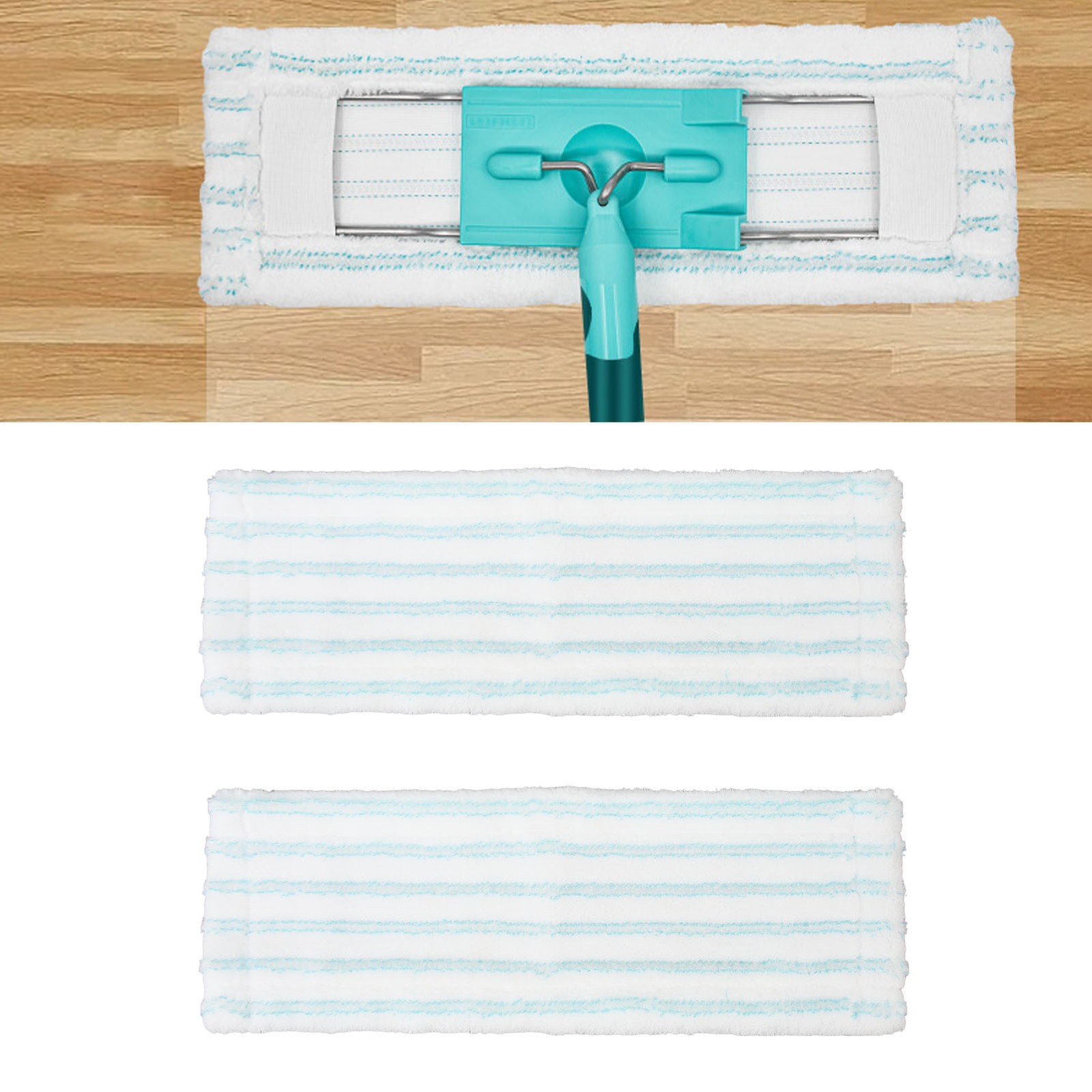 2PCS Ultra Fine Fiber Replacement Mop Head For Profi XL Floor Mop New