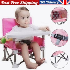 Baby Highchair Foldable Infant Feeding Kids Table Chair Portable Travel Seat