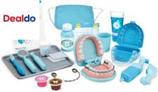 Super Smile Dentist Play Set, 25-Piece Dentist Kit with Oversized Teeth, Large T