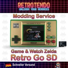 Game & Watch Zelda Retro-Go SD Modding – Komplettumbau inkl. SD & 3D-Backshell