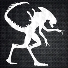 ALIENS- Xenomorph decal - alien sticker for windows