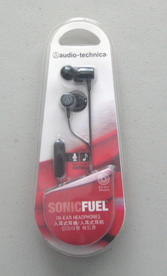 Audio-Technica - ATH-CLR100ISBK SonicFuel Wired In-Ear Earbuds - Black, New