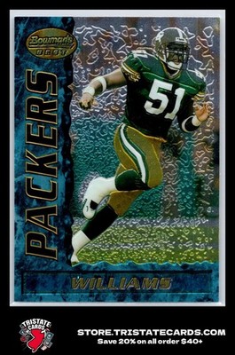 1995 Bowman's Best #73b Brian Williams Green Bay Packers RC NFL