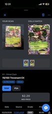 Pokémon Trevenant EX 19/160 Ultra Rare Holo XY Primal Clash Card